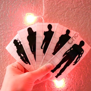Baldur&#39;s Gate 3 Inspired Companion Vinyl Stickers