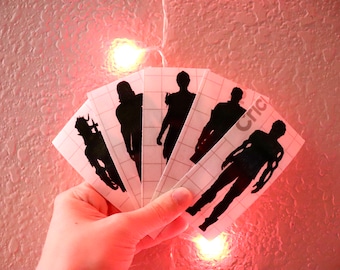 Baldur's Gate 3 Inspired Companion Vinyl Stickers