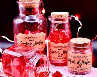 DND Inspired Healing Potion Bottles