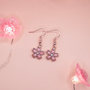Cherry Blossom Sakura Earrings