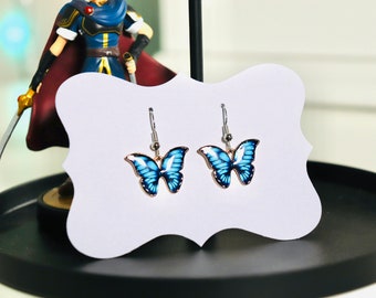 Fire Emblem Lucina Inspired Butterfly Earrings