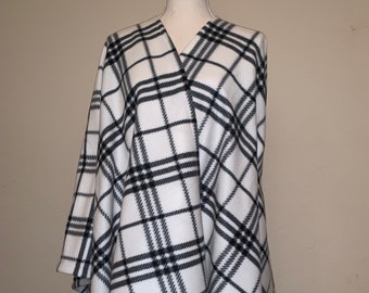 fleece wrap jacket with pockets