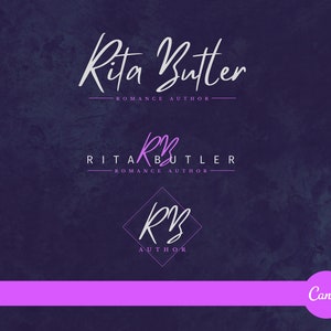 Romance Author Logo - Etsy UK