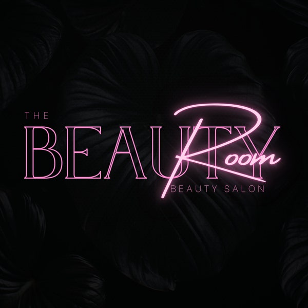 DIY Pink Beauty Salon Logo - DIY Pink Beauty Logo Template