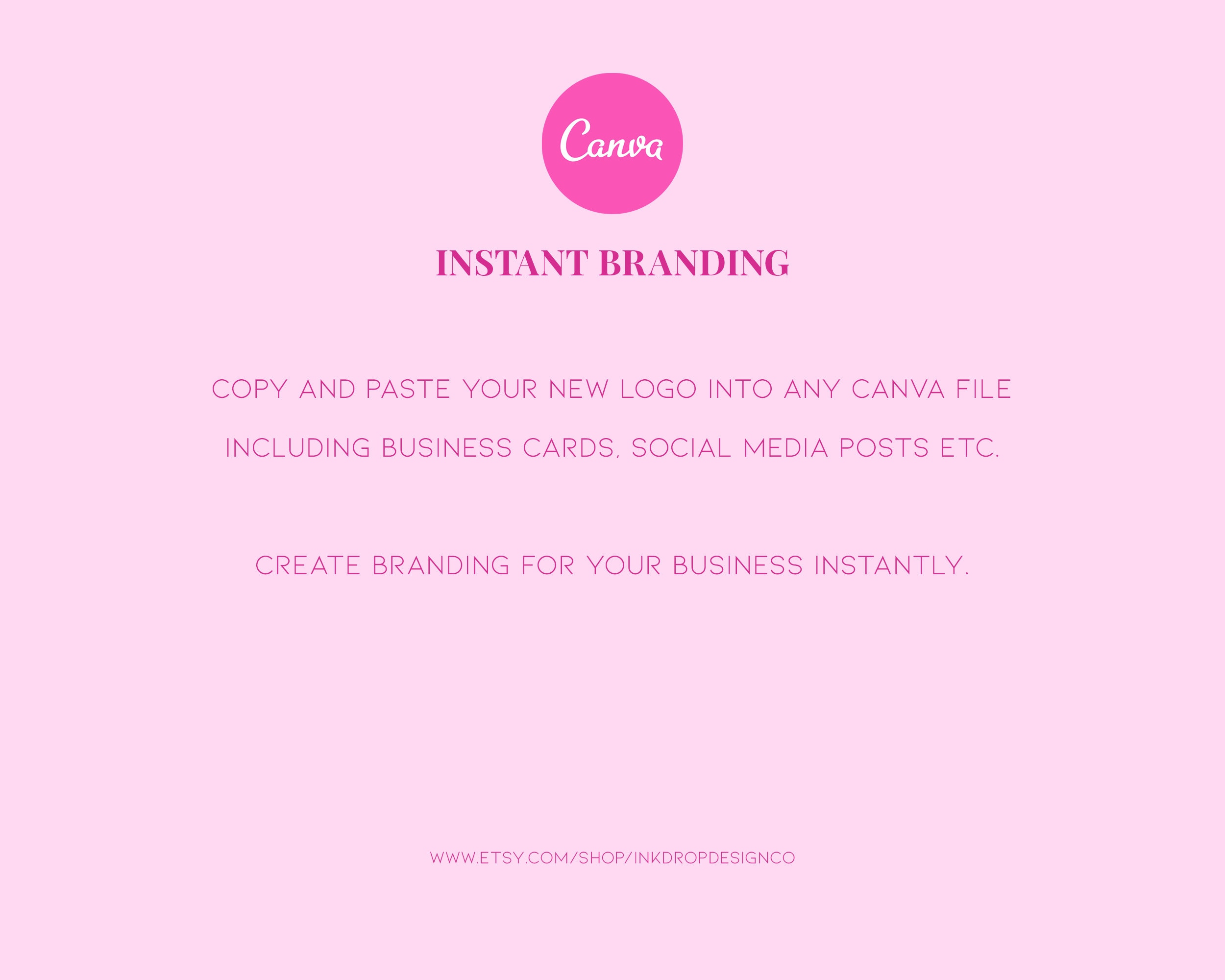 customize 12,310+ pink logo templates online - canva... Canva Logo Logo Design Template Pink Canva Editable • Macarons And