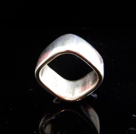 Vintage Georg Jensen Silver Ring - design No 186