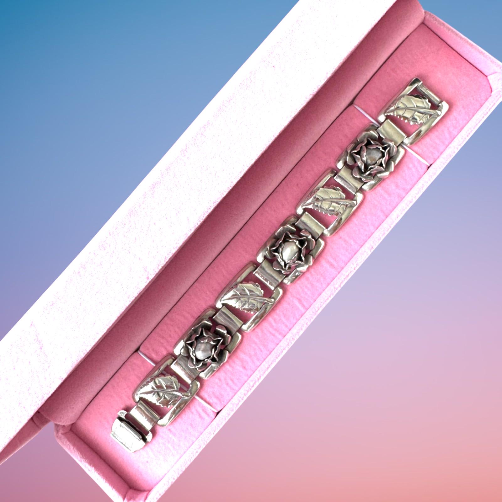 ヴィンテージ シルバー ブレスレット Pinco Förening Attr