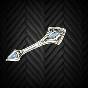 Arts & Crafts Silver , Opal Brooch / Pin Jugendstil