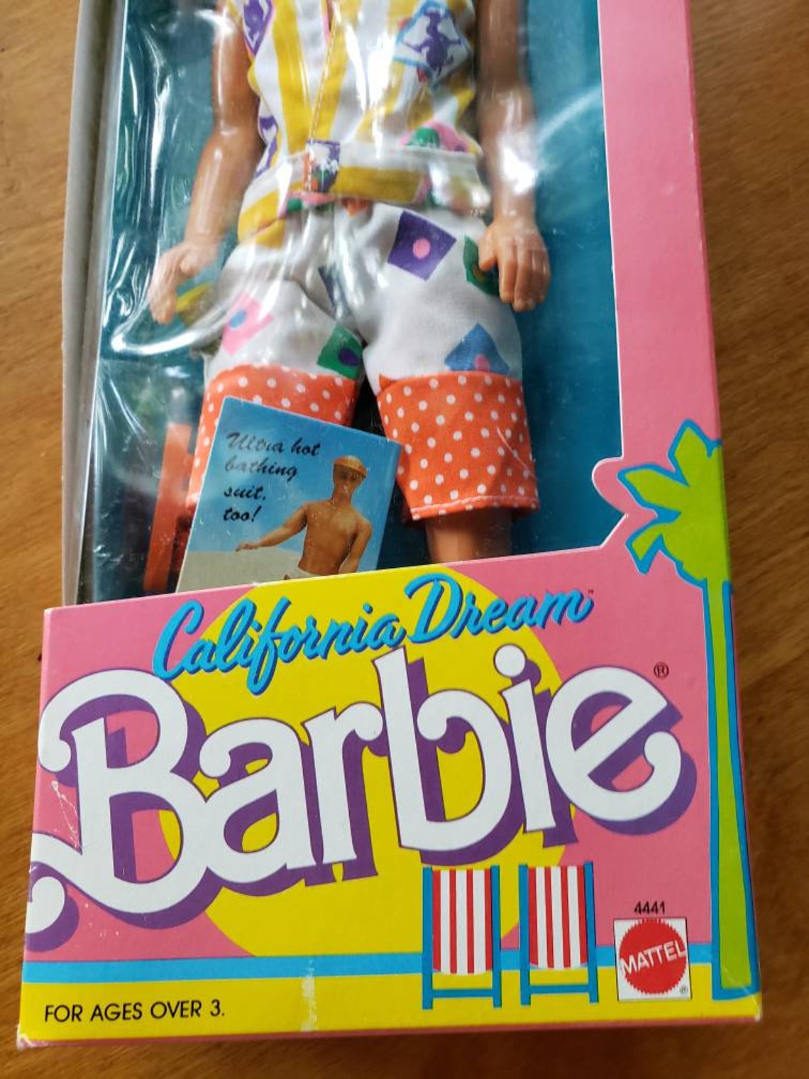 Vintage Ken Doll California Dream Barbie by Mattel 1987 New in Etsy