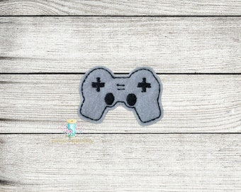 Game Controller Digital Embroidery Feltie Design File Patch