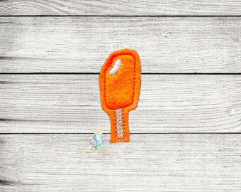 Orange Cream Pop Digital Embroidery Feltie Design File Patch | Sweets Feltie Design Files | Food Feltie Design Files | Desserts Feltie Files