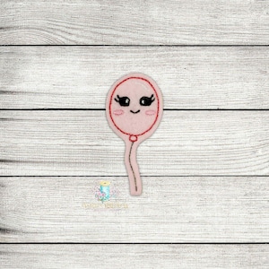Birthday Balloon Feltie Digital Embroidery Design File Patch | Birthday Party Feltie Design Files