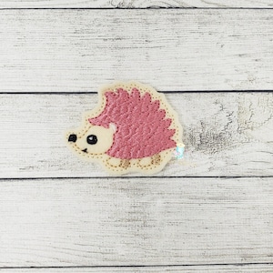 Hedgie Digital Embroidery Feltie Design File Patch
