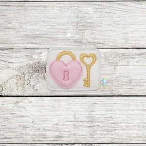 Schlüssel zu meinem Herzen digitale Stickerei Feltie Design Datei Patch