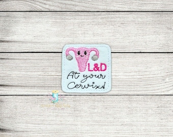 L&d Cervix Feltie parche digital bordado diseño archivo parche