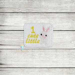 1 Süßer Feltie Aufnäher Digitale Stickdatei Stickdatei Aufnäher | Ostern Feltie Designdateien | ITH Feltie Files
