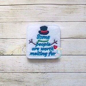 File di ricamo digitale Melting For Feltie Patch