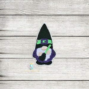 Witch Gnome Feltie Digital Design File | ITH Gnome Projects | ITH Gnome Feltie File | ITH Gnome Halloween Fall Autumn Feltie Files
