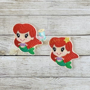 Memaid 1 Patch Feltie Digital Embroidery Design File Patch