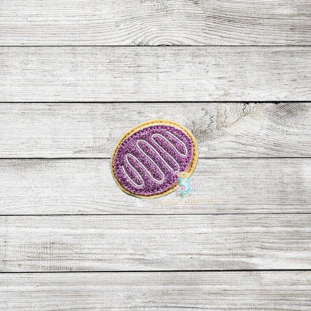 Easter Swirl Cookie Feltie Patch Digital Embroidery Design File Patch ...