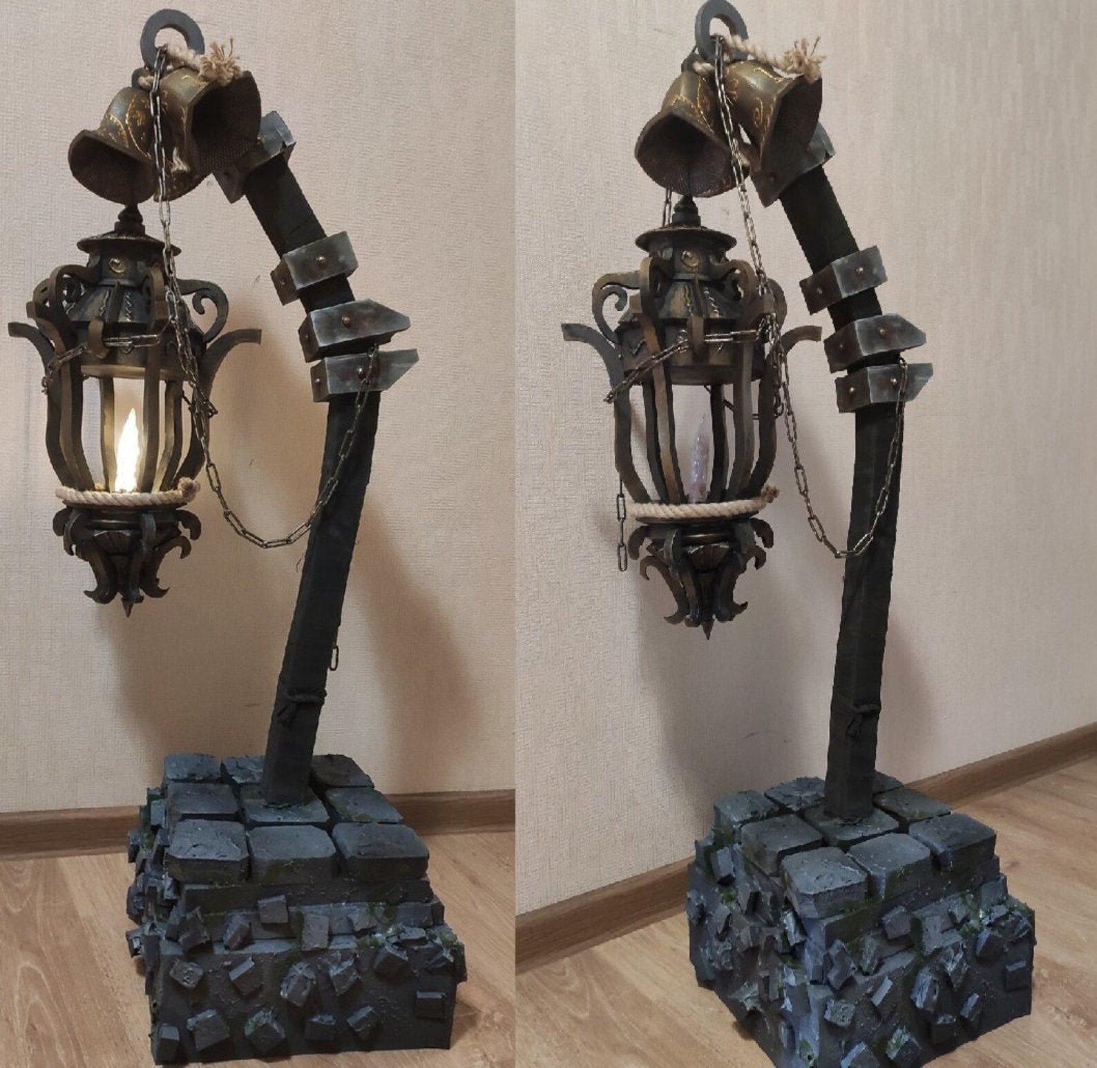 Checkpoint Lamp inspired by Bloodborne video game cosplay Etsy
