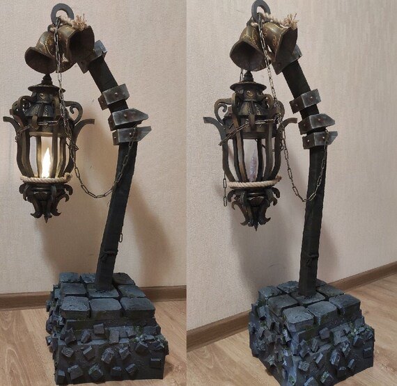 Checkpoint Lampe inspiriert von Bloodborne Videospiel Etsy