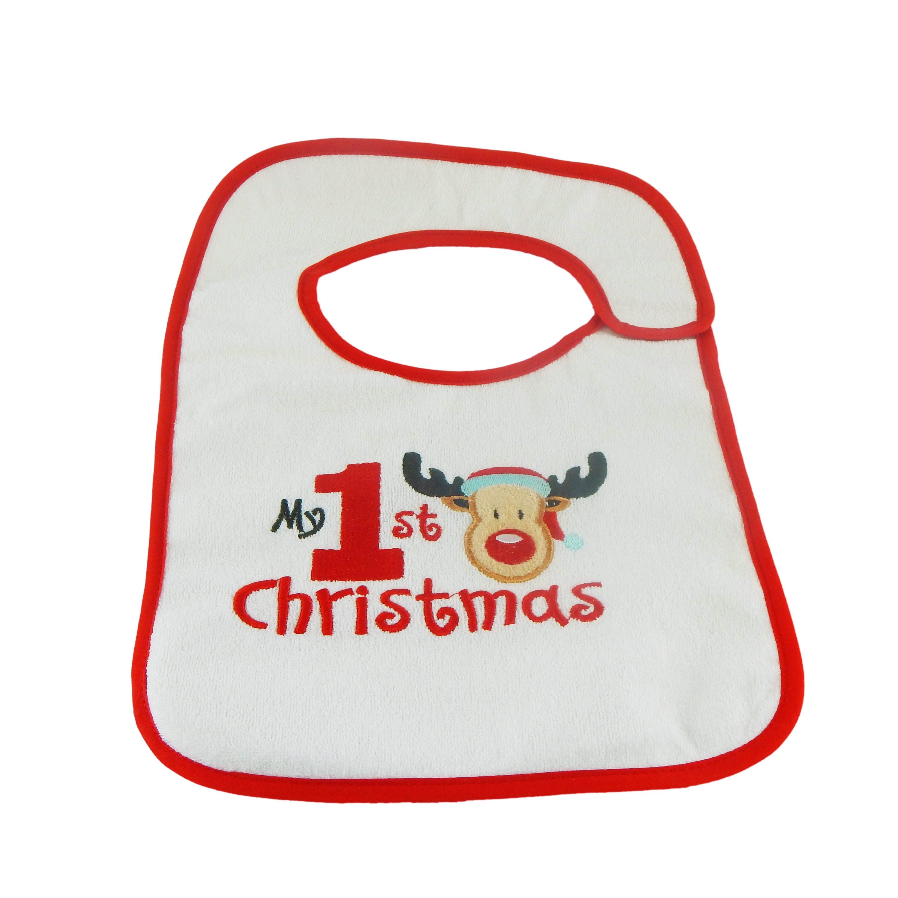 First Christmas Bib - Etsy