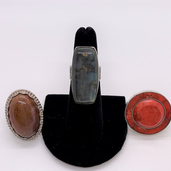 Desert Rose Jay King Ring Etsy