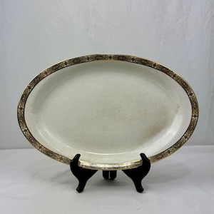Homer Laughlin Antique Serving Platter / Vandemere Pattern /