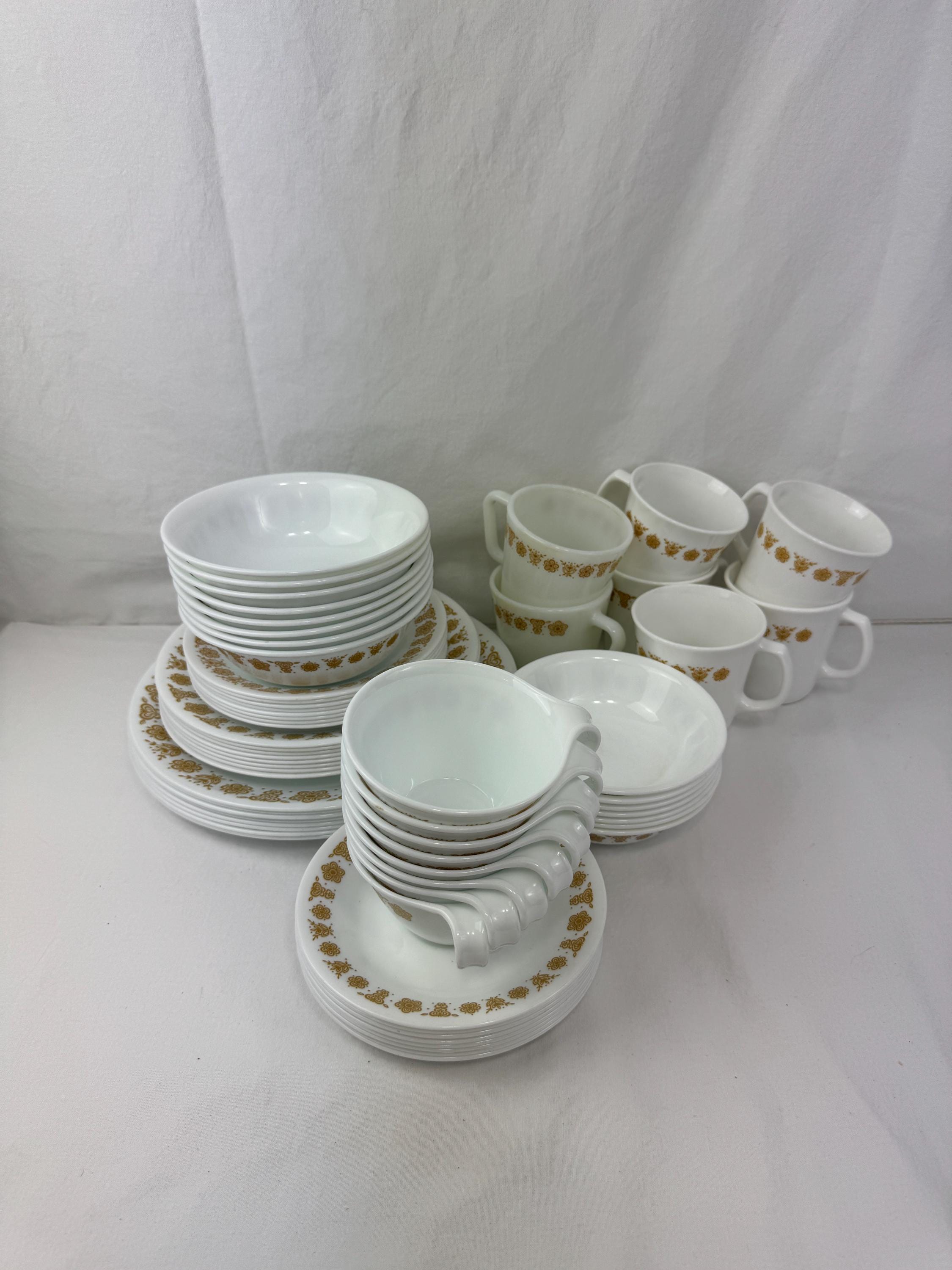 Vintage corelle gold butterfly - Etsy 日本