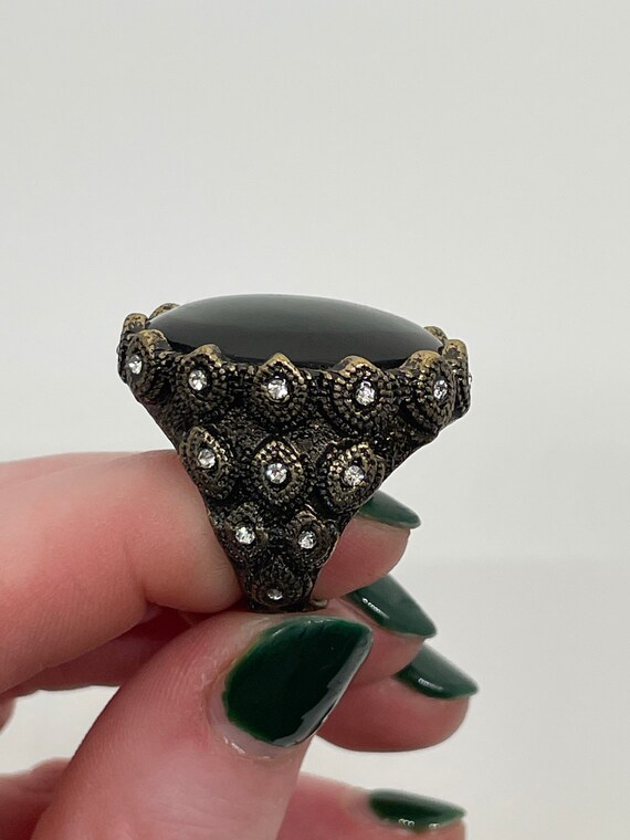 Fern Finds Chunky Statement Ring / Blackish-Deep … - image 7