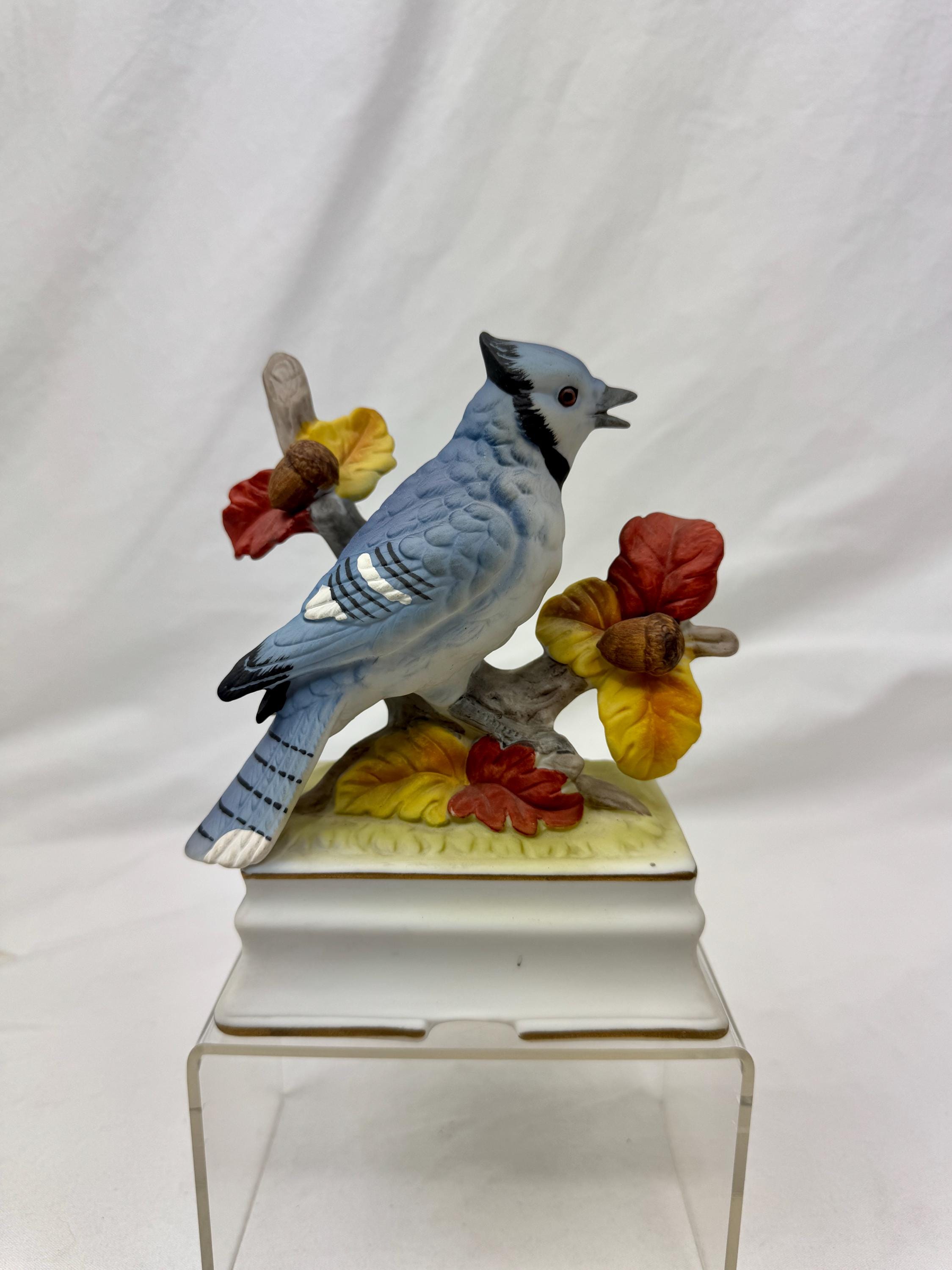 Blue jay music box - Etsy 日本