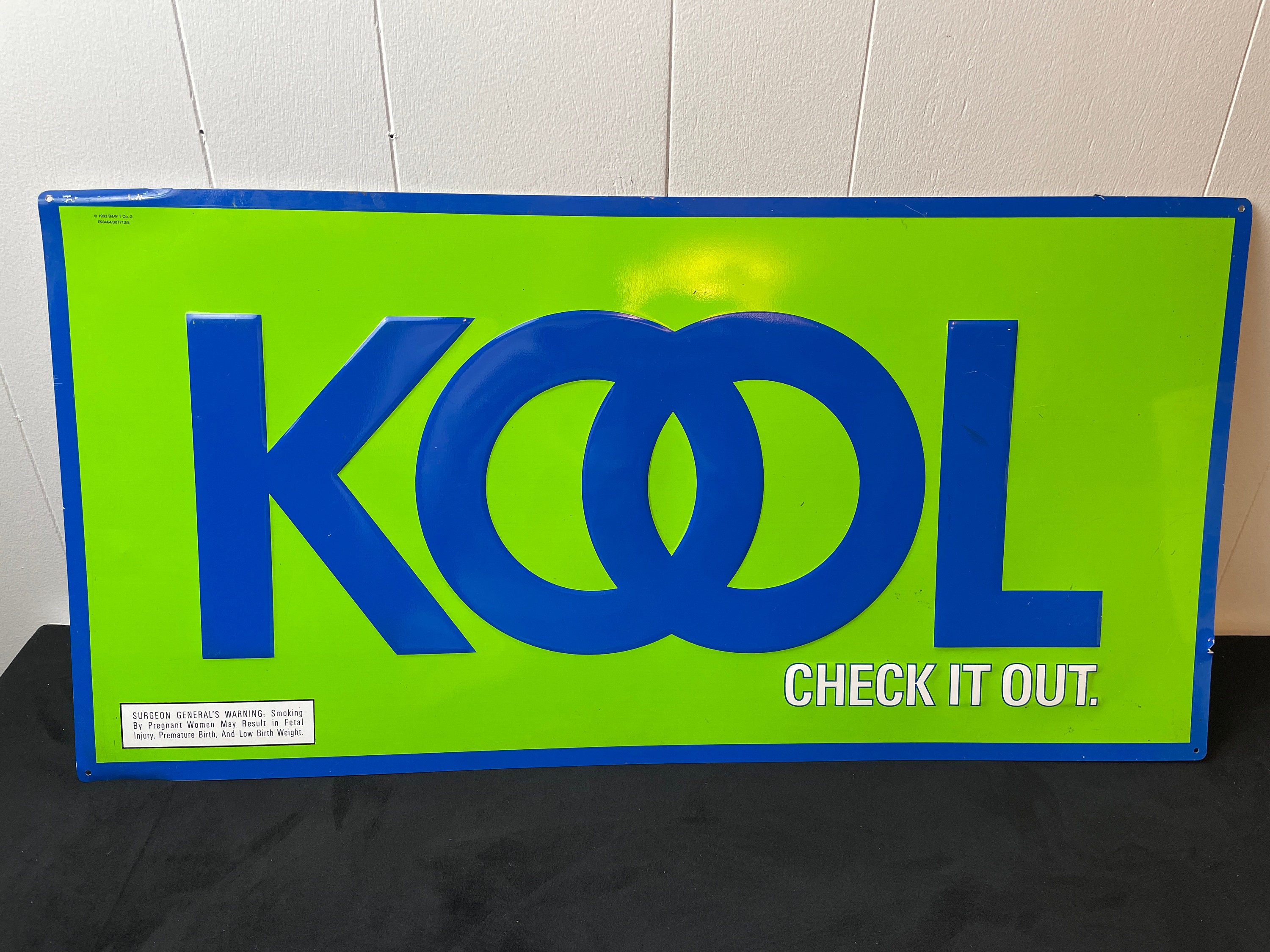kool cigarettes blue vs green Buy 1993 Kool Cigarette Advertisement Metal Sign, Measures 13