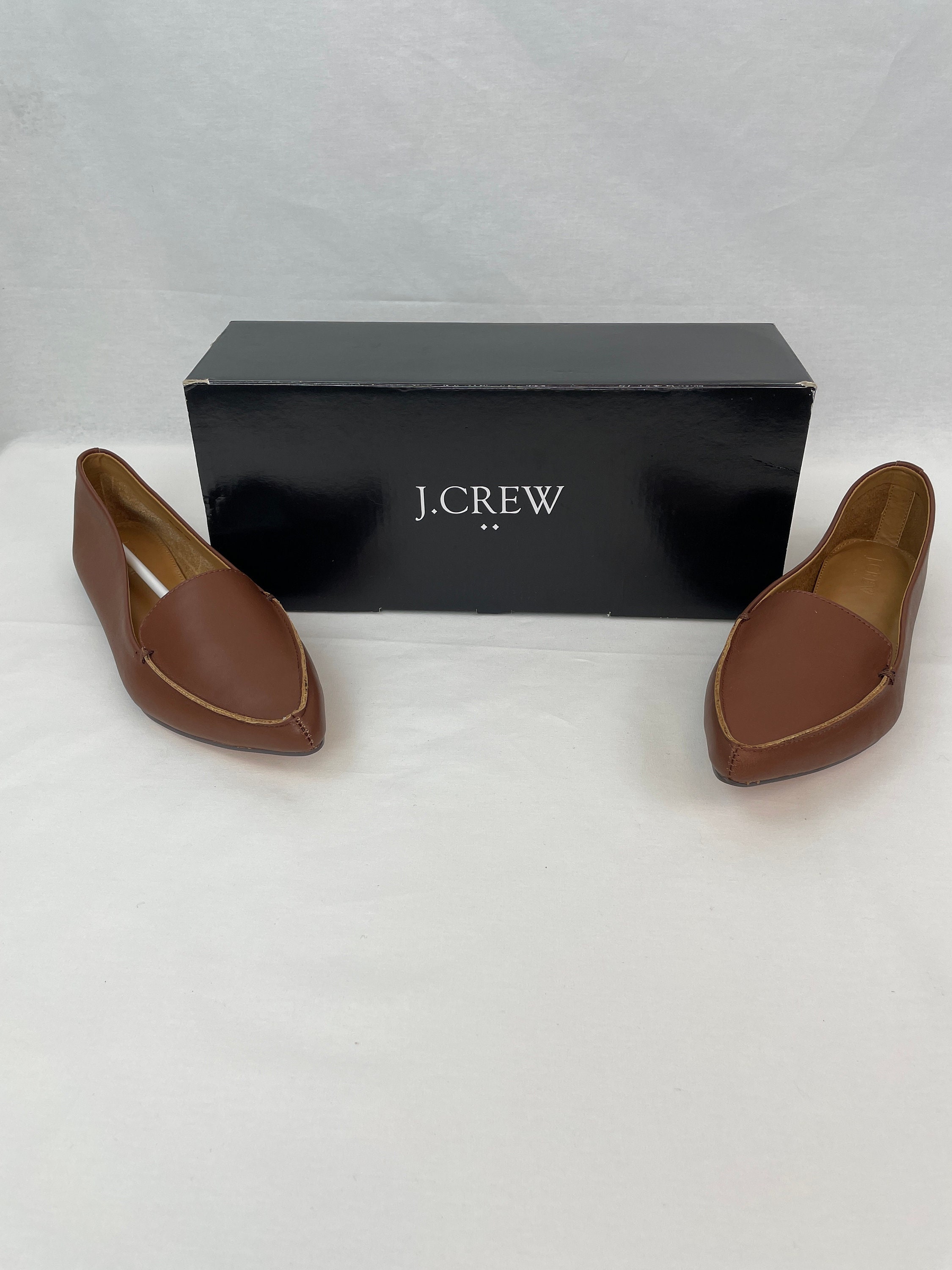 New in Box J.crew Factory Edie Leather Loafers Size 7 Etsy