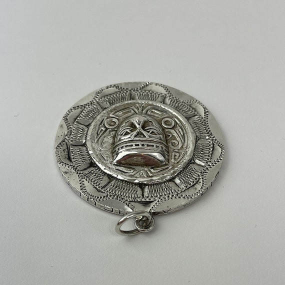Native Mexican Tribal Pendant and Hidalgo M Silve… - image 6