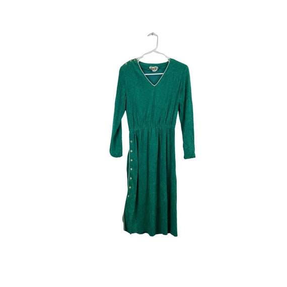 Act I New York Vintage Green Terry Cloth Dress / 1970s Beachy Dress - Etsy  Israel