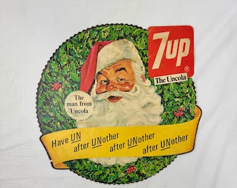 Vintage Rare 7up Santa Clause - Etsy