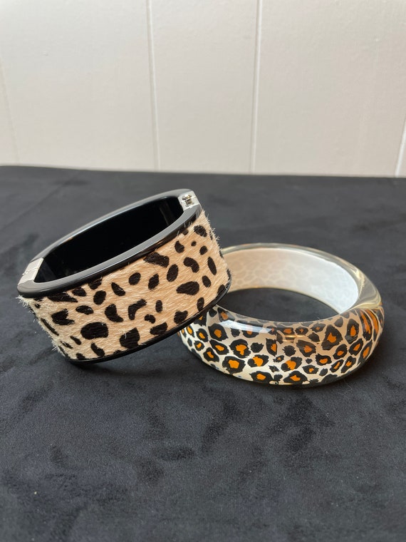 Leopard cuff bracelet deals