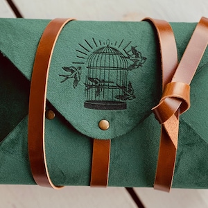 Bespoke Keepsake for Prints | Velvet Envelope 5×7 | Photography Heirloom sleeve for photos