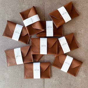 Sobre de cuero personalizado para regalo de 4 x 6 / reliquia para impresiones / embalaje para impresión fotográfica 10 x 15 cm