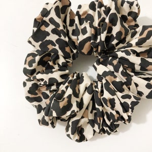 Leopard Print Scrunchies Cute Hair 90s Hair Accessories  Printed Scrunchies Hair Bobbles Hair Ties