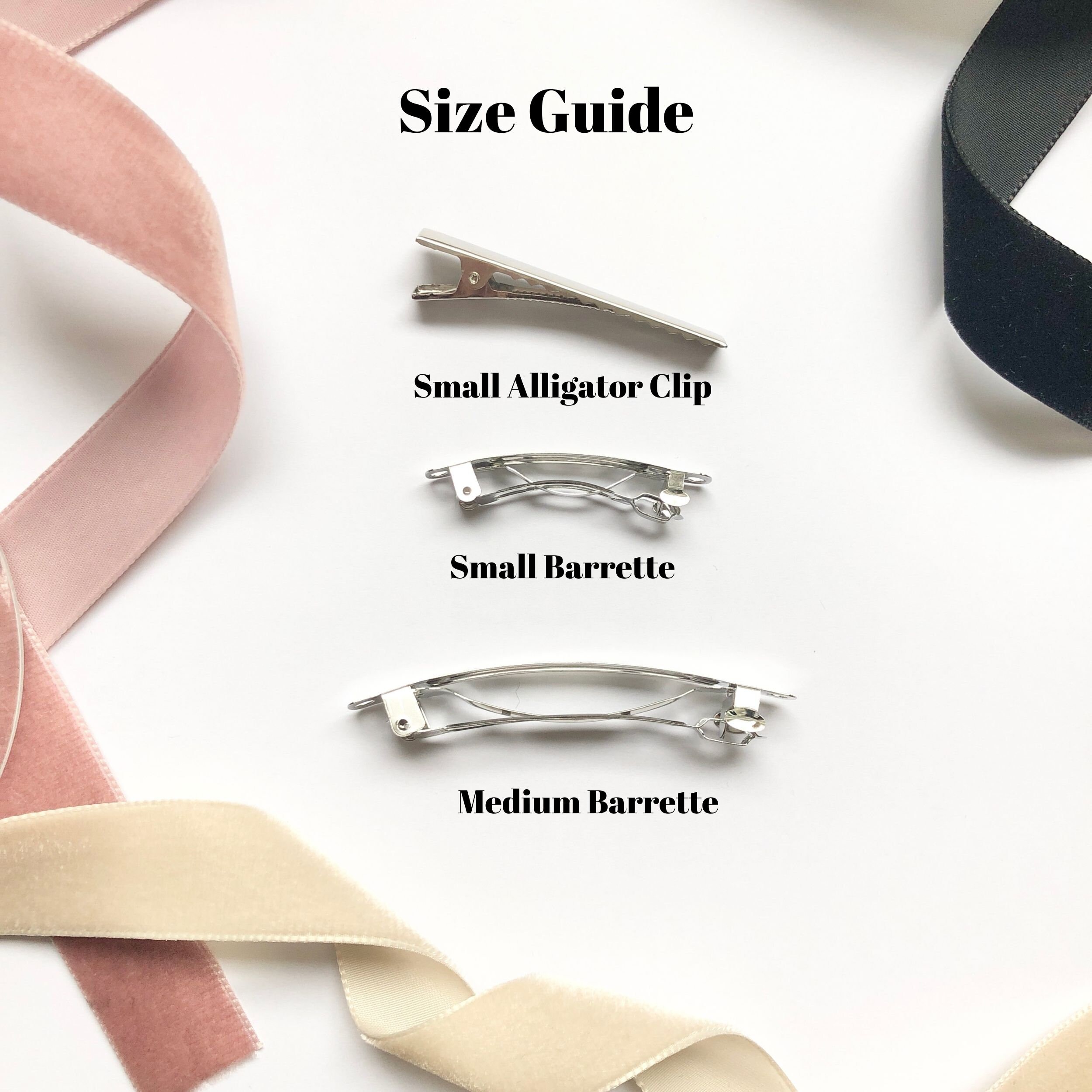 YOCDNOV 6 Pezzi Per Capelli Con Fiocco In Nastro- Fiocco Per Capelli Con Fermaglio A Becco D'Anatra Per Accessori Decorativi Lo Styling Dei Ragazze E - Foto 10