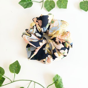 Silk Chiffon Summer Floral Scrunchies Cute Hair 90s Hair Accessories  Printed Scrunchies Hair Bobbles Hair Ties