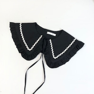 Detachable Collar, Ric Rac Collar, Frill Collar, Detachable Frill ...