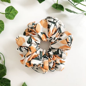 [MCM]★Monogram Print Scrunchies One Size Monogram Print Silk Scrunchie Cognac | MCM ®US