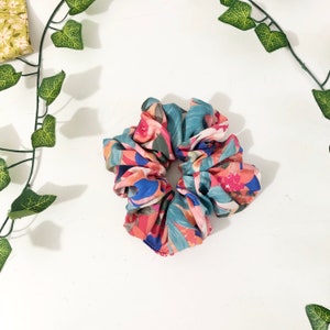 Viscose Scrunchies, Floral Print Scrunchies, Cute Hair 90s Hair Accessories  Printed Scrunchies Hair Bobbles Hair Ties
