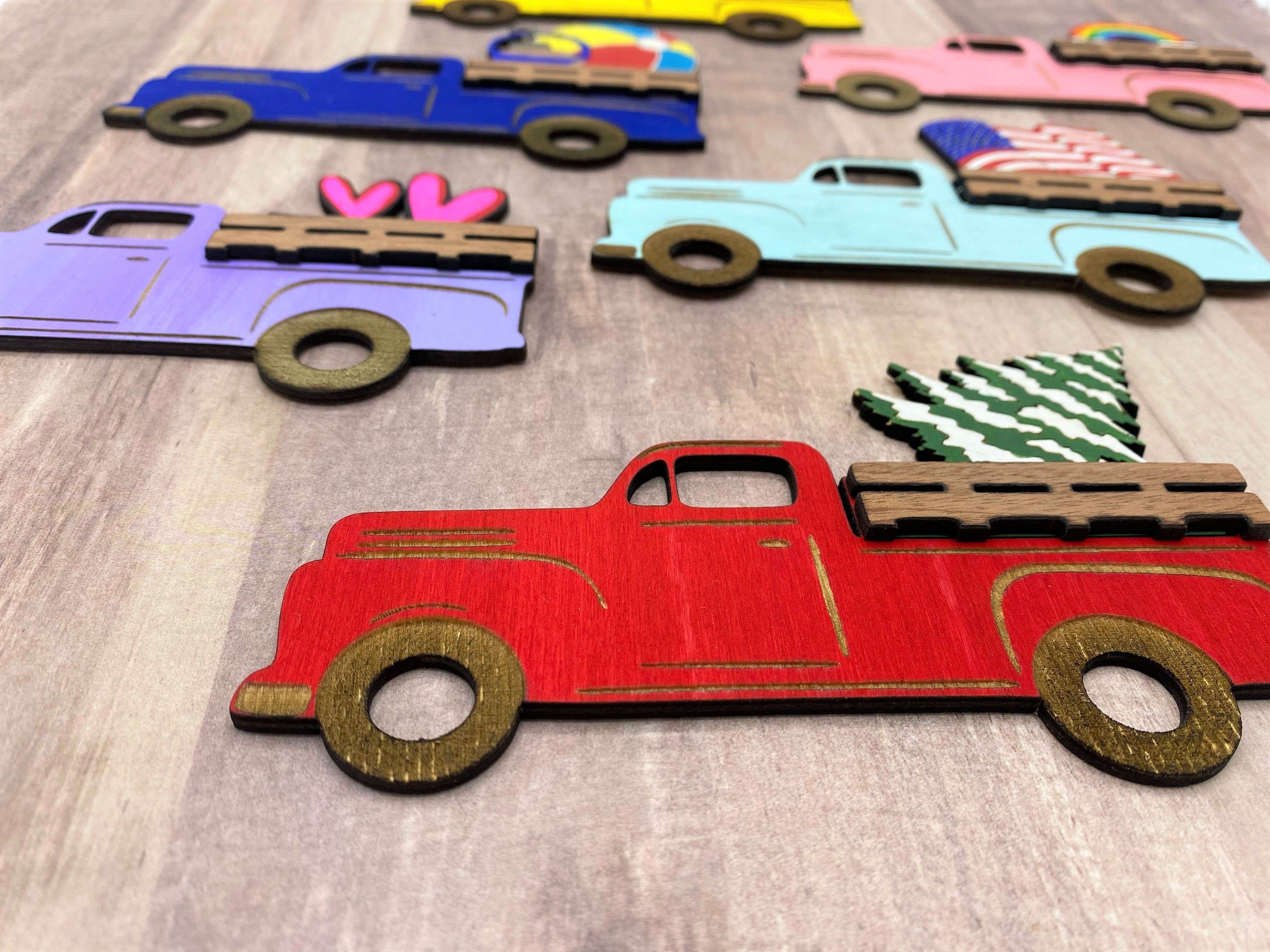 Vintage Farm Truck Fridge Interchangeable Etsy