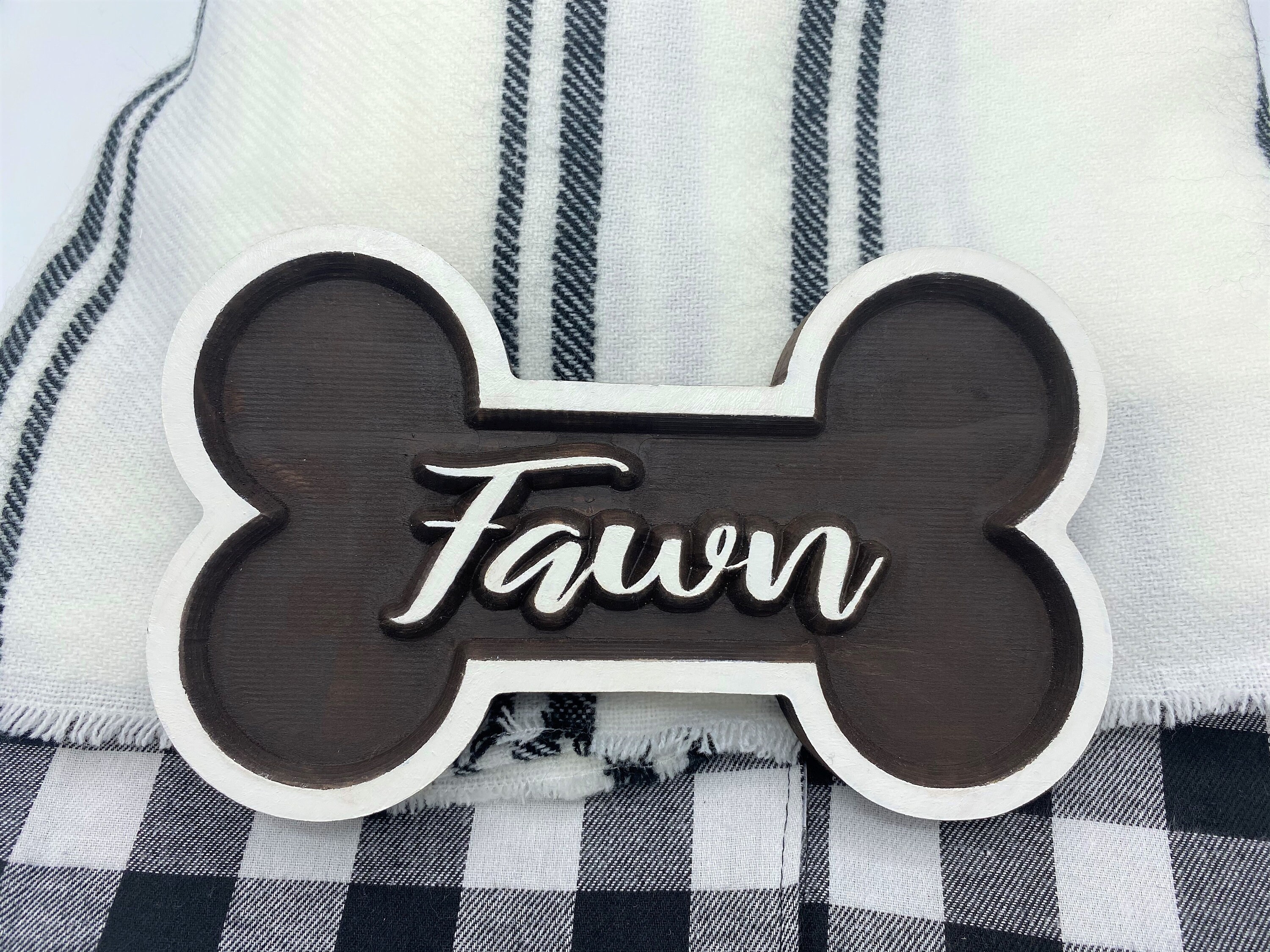 Dog Sign Pet Name Sign Personalized Home Decor Dog Etsy Sweden