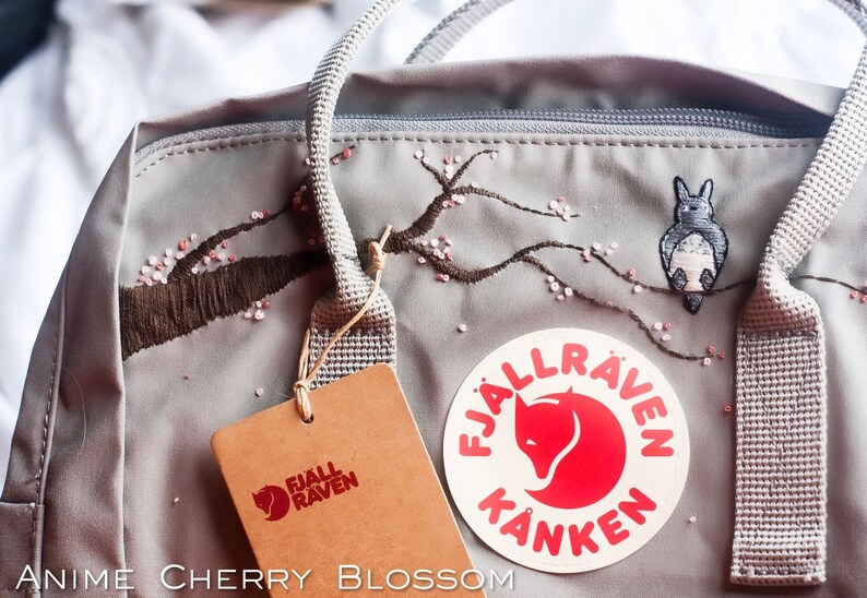 Send me your Kanken! Hand Embroidered Custom Kanken