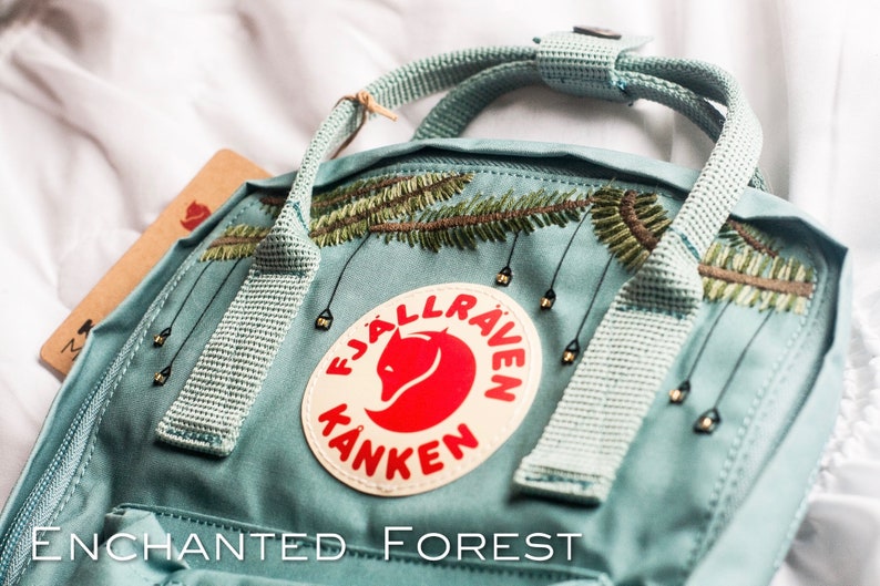 Send me your Kanken! Hand Embroidered Custom Kanken